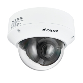 BALTER X PRONightHawk 5.0MP Vandalensichere IP Dome-Kamera, 2.7-13.5mm AF Motorzoom, Nachtsicht 40m, WDR 120dB, Deep Learning AI