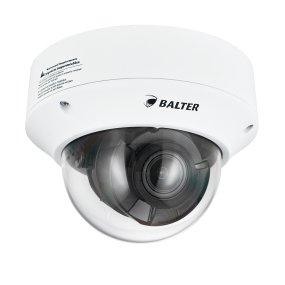 BALTER X PRONightHawk 5.0MP Vandalensichere IP Dome-Kamera, 2.7-13.5mm AF Motorzoom, Nachtsicht 40m, WDR 120dB, Deep Learning AI