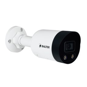 BALTER X PRO Easystar IP Außenkamera mit 5.0MP, 2.8mm, Nachtsicht 50m, WDR 120dB, Mikrofon, PoE, IP67
