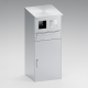 BALTER Standbriefkasten mit Paketfach und EVO HD PRO Modulen – Ansicht