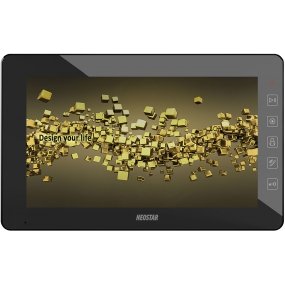 10" Videostation, 4-Draht, SD-Slot, Schwarz 10" Videostation, 4-Draht, SD-Slot, Schwarz