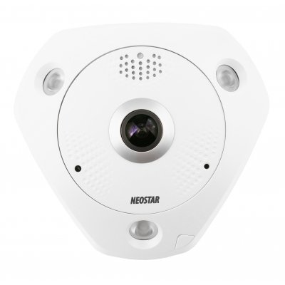 NEOSTAR 6.0MP, 360° Panorama IP Dome-Kamera, 3072x2048p, Nachtsicht 15m, D-WDR, H.264, VCA, PoE/12V DC, IP66 NEOSTAR 6.0MP, 360° Panorama IP Dome-Kamera, 3072x2048p, Nachtsicht 15m, D-WDR, H.264, VCA, PoE/12V DC, IP66