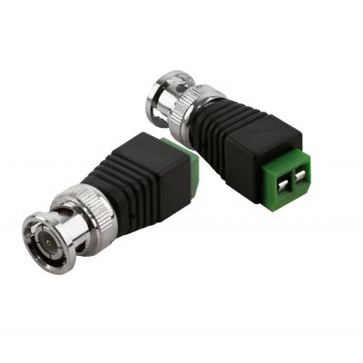 NEOSTAR Adapter von BNC-Stecker (Koaxialkabel) auf 2-Draht-Kabel NEOSTAR Adapter von BNC-Stecker (Koaxialkabel) auf 2-Draht-Kabel
