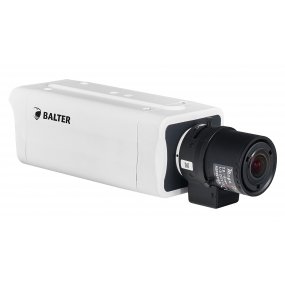 BALTER 4.0MP Box-Kamera, 2592x1520p, WDR 120dB, H.265, Videoanalyse, microSD, Alarm IO, PoE/12V DC BALTER 4.0MP Box-Kamera, 2592x1520p, WDR 120dB, H.265, Videoanalyse, microSD, Alarm IO, PoE/12V DC