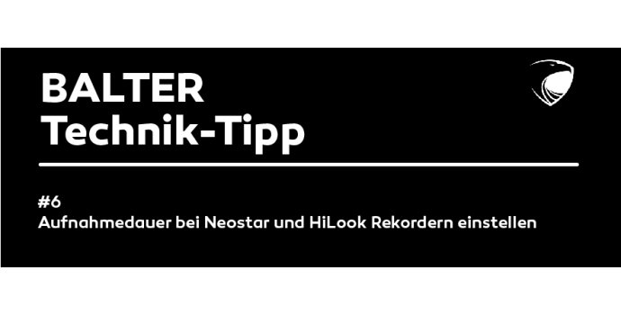 Der Balter Technik Tipp Nr.6